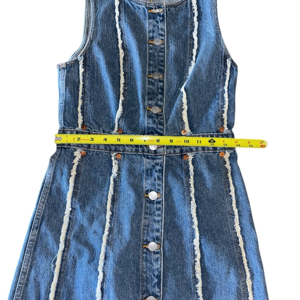 Re/Done Blue Denim Dress - Picture 9 of 13